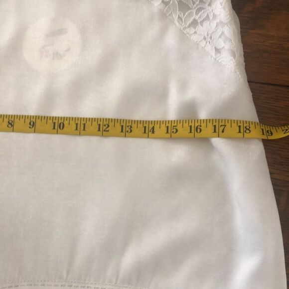 NEW Storia White Ruffled Tiered Slip Dress Sz S NWT Soft Girl, Romantic, Y2K - Picture 11 of 13